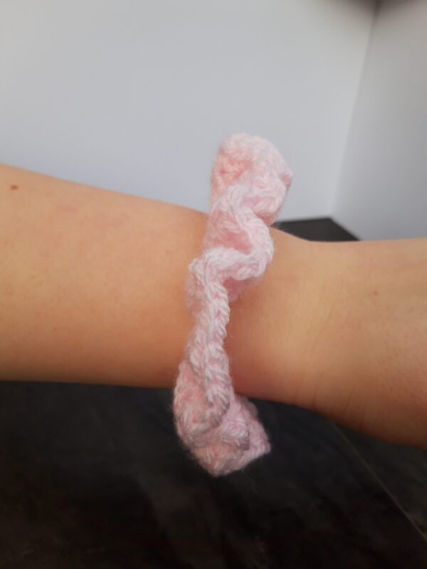 Baby Pink Scrunchie - Image 4