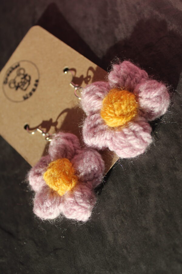 Flower Earrings - Image 3