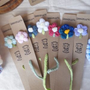 Mystery Flower Bookmark