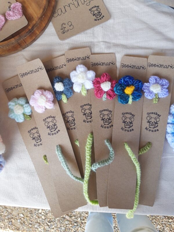Mystery Flower Bookmark