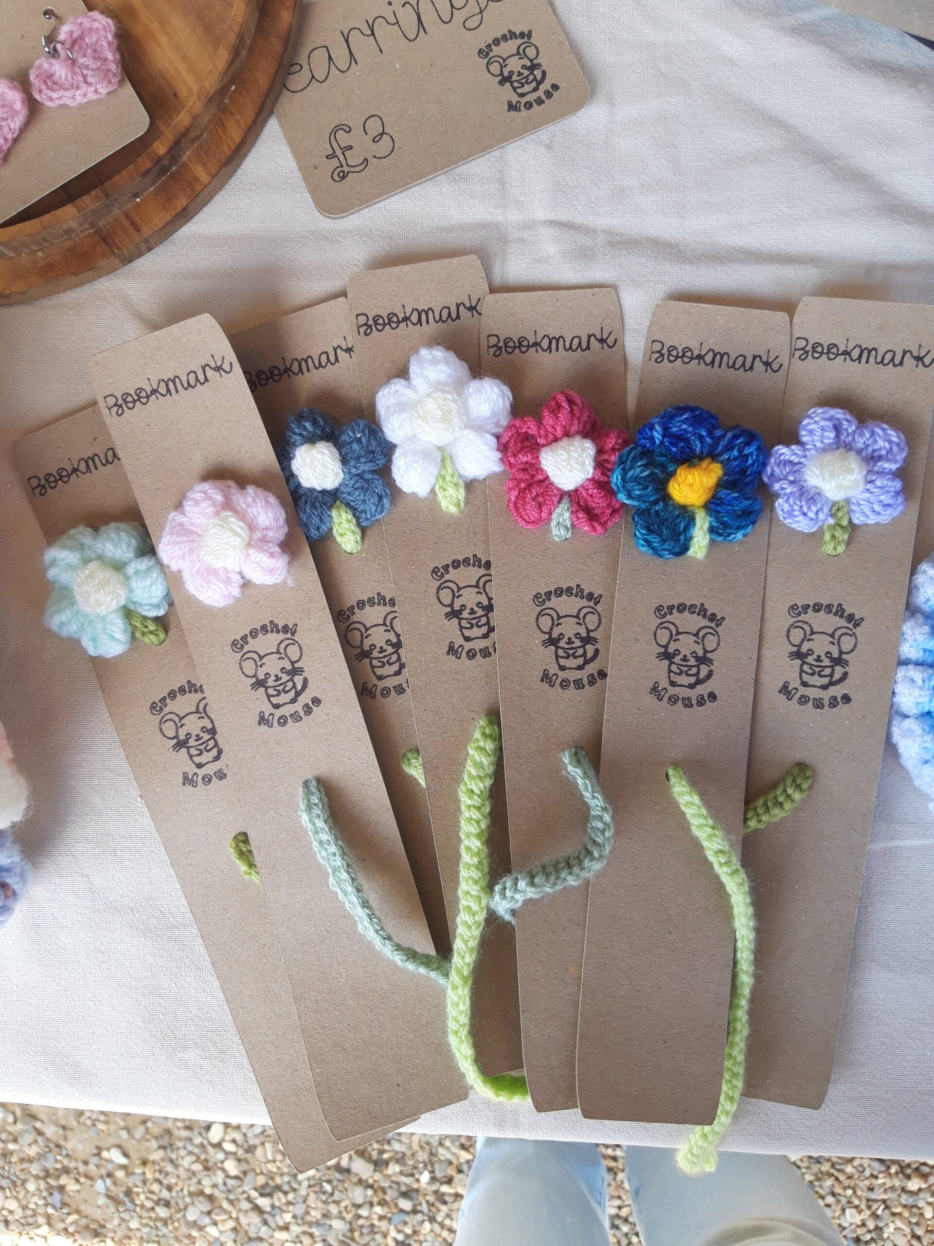 Mystery Flower Bookmark